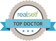 Real Self Top Doctor Award Logo