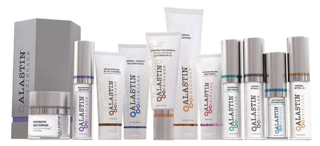 Alastin's restorative Tri-Hex skincare technology helps to rebuild skin's elasticity for the best anti-aging results.